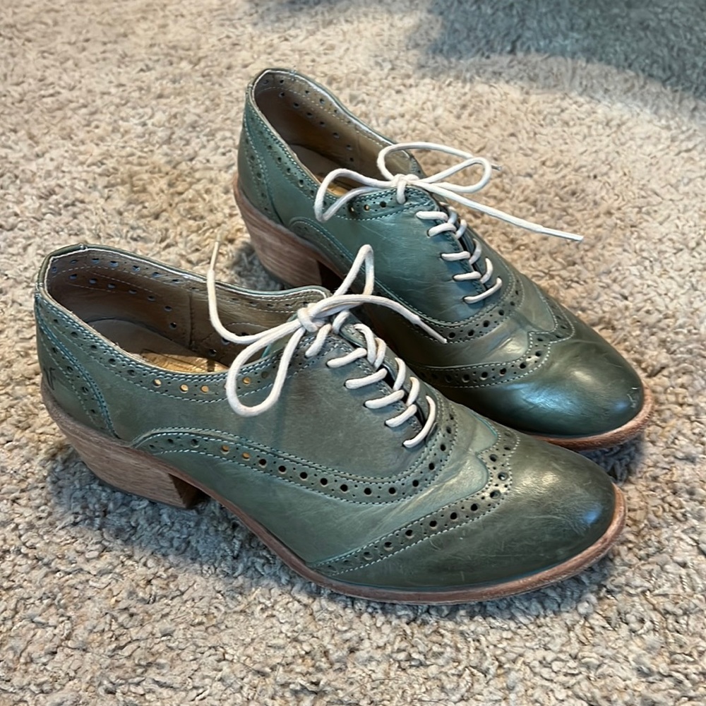 Teal Frye Clogs